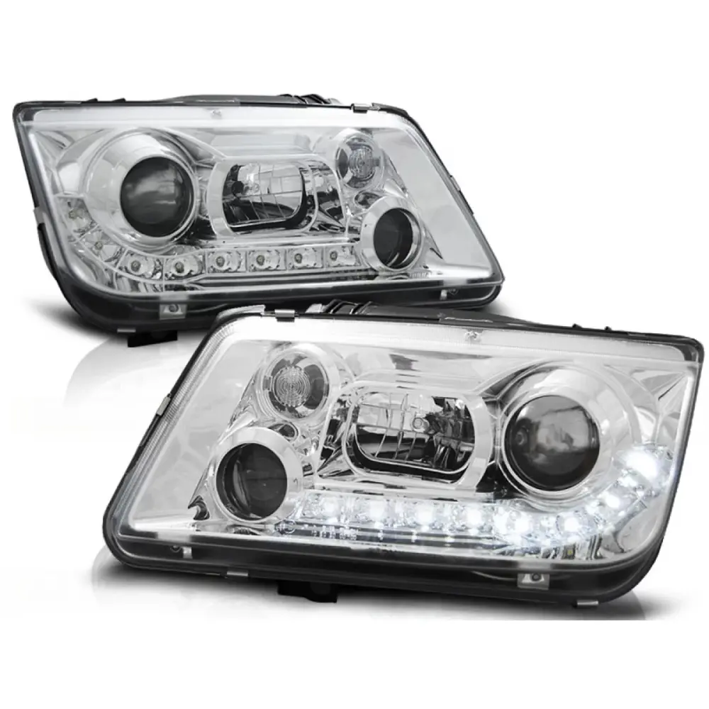 Fari Daylight Cromati Anteriori per Volkswagen Bora 09.98-05.05