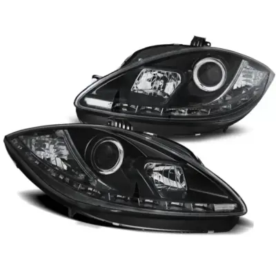 Fari Daylight Neri Anteriori per Seat Leon Altea 09-12