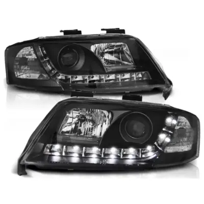 Fari Daylight Neri per Audi A6 06.01-05.04