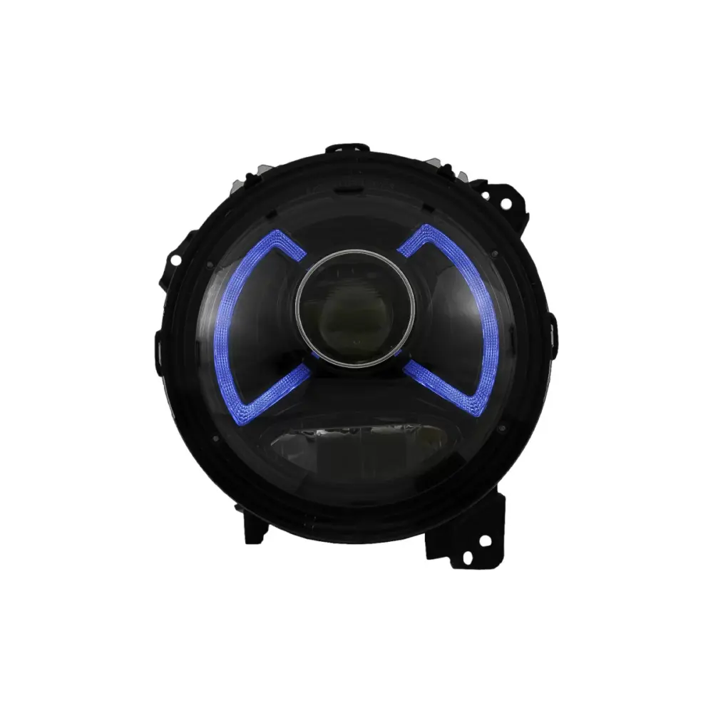 Fari Full LED Anteriori con Barra Luminosa per Jeep Wrangler Jl Jl Unlimited