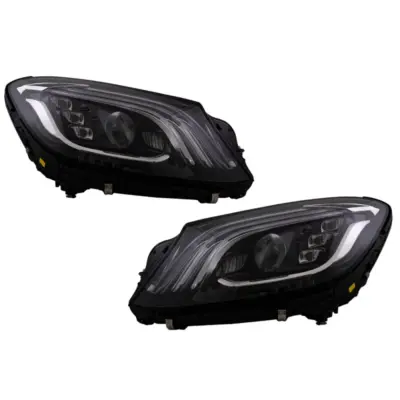 Fari Full LED Anteriori Facelift per Mercedes Classe S W222 Maybach X222