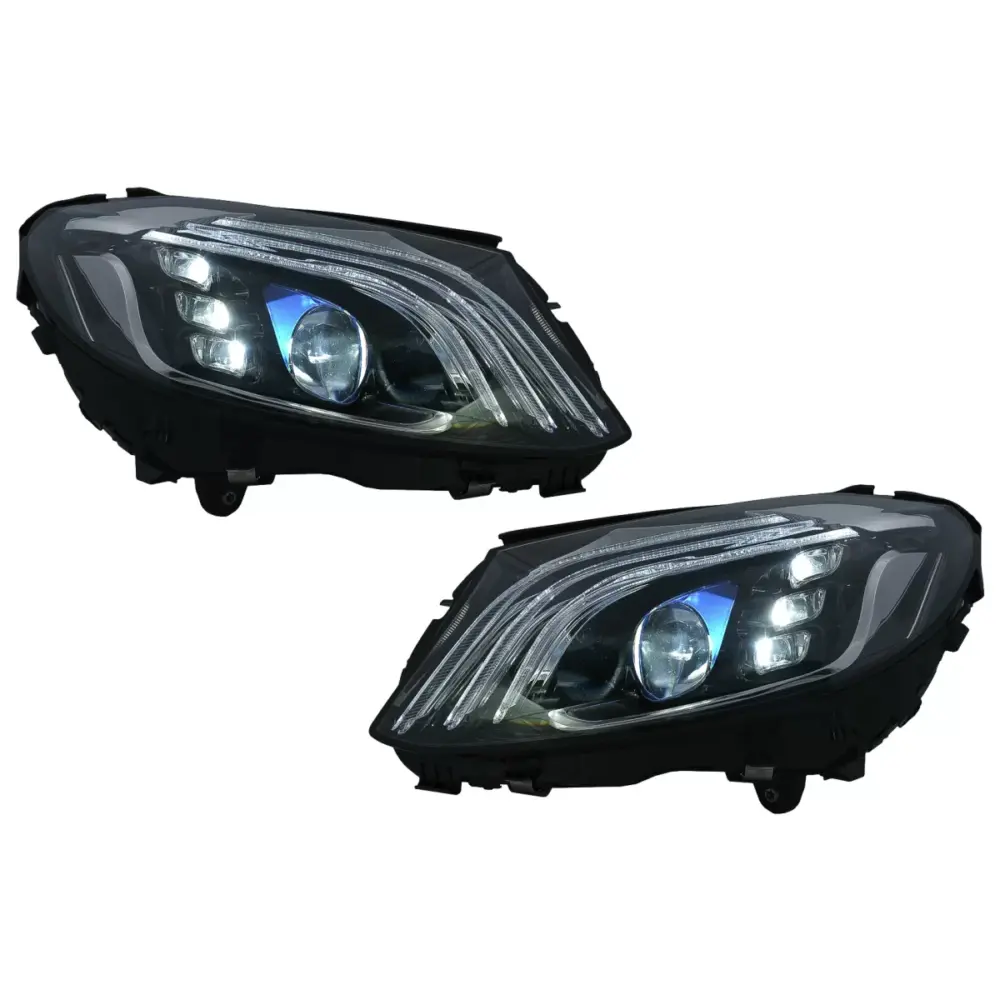 Fari Full LED Anteriori Sinistri per Mercedes Classe C S205 W205 2014-2020 LHD