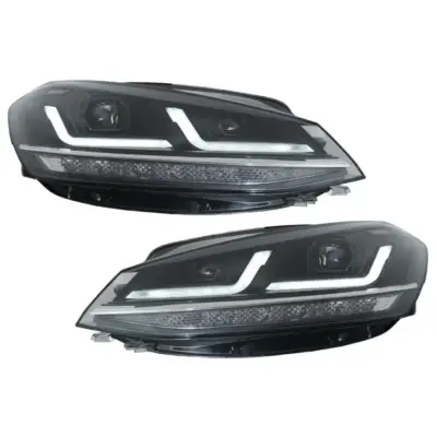Fari Full LED con Frecce Sequenziali per Volkswagen Golf 7.5 Facelift 2017-2020