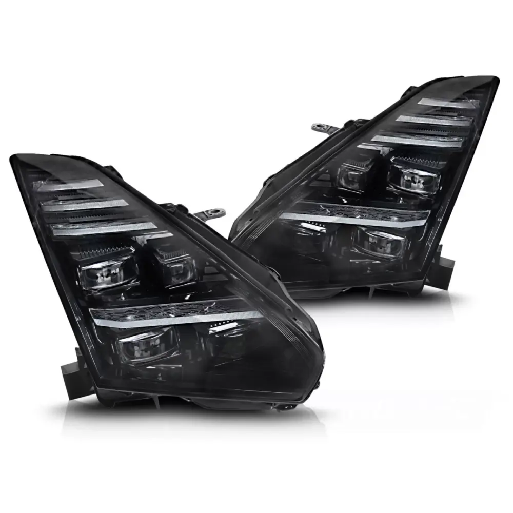 Fari Full LED con Luci Diurne Sequenziali per Nissan Gt-r 08-23