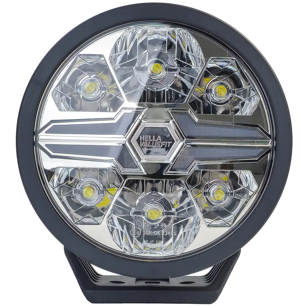 Fari LED Aggiuntivi 9" Nero Blade ECE per Veicoli Universali, Omologati
