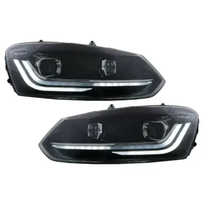 Fari LED Anteriori con Frecce Dinamiche VW Polo 6R 6C 2010-2017