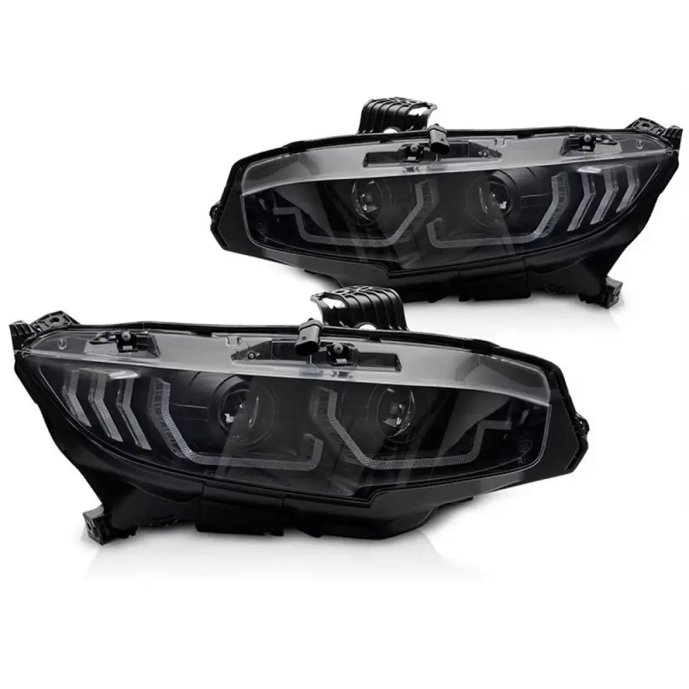Fari LED con Indicatori Dinamici Anteriori Sinistro e Destro per Honda Civic X