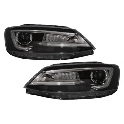 Fari LED DRL Bi-xenon Design con Indicatori Dinamici per VW Jetta MK6 Vi