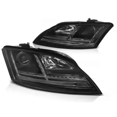 Fari LED Neri con Sequenziale Anteriore Audi Tt 8J 06-10