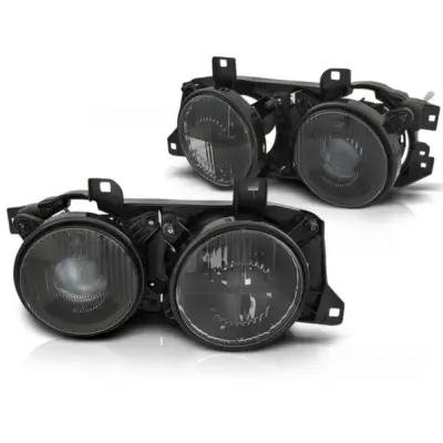 Fari Neri Anteriori per BMW E32 E34