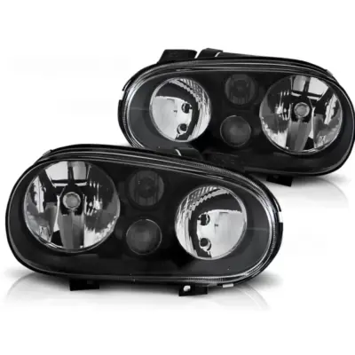 Fari Neri Anteriori per Volkswagen Golf 4 09.97-09.03
