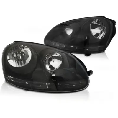 Fari Neri Anteriori per Volkswagen Golf 5 10.03-09