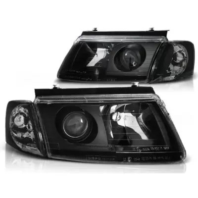 Fari Neri Anteriori per Volkswagen Passat B5 3B 11.96-08.00