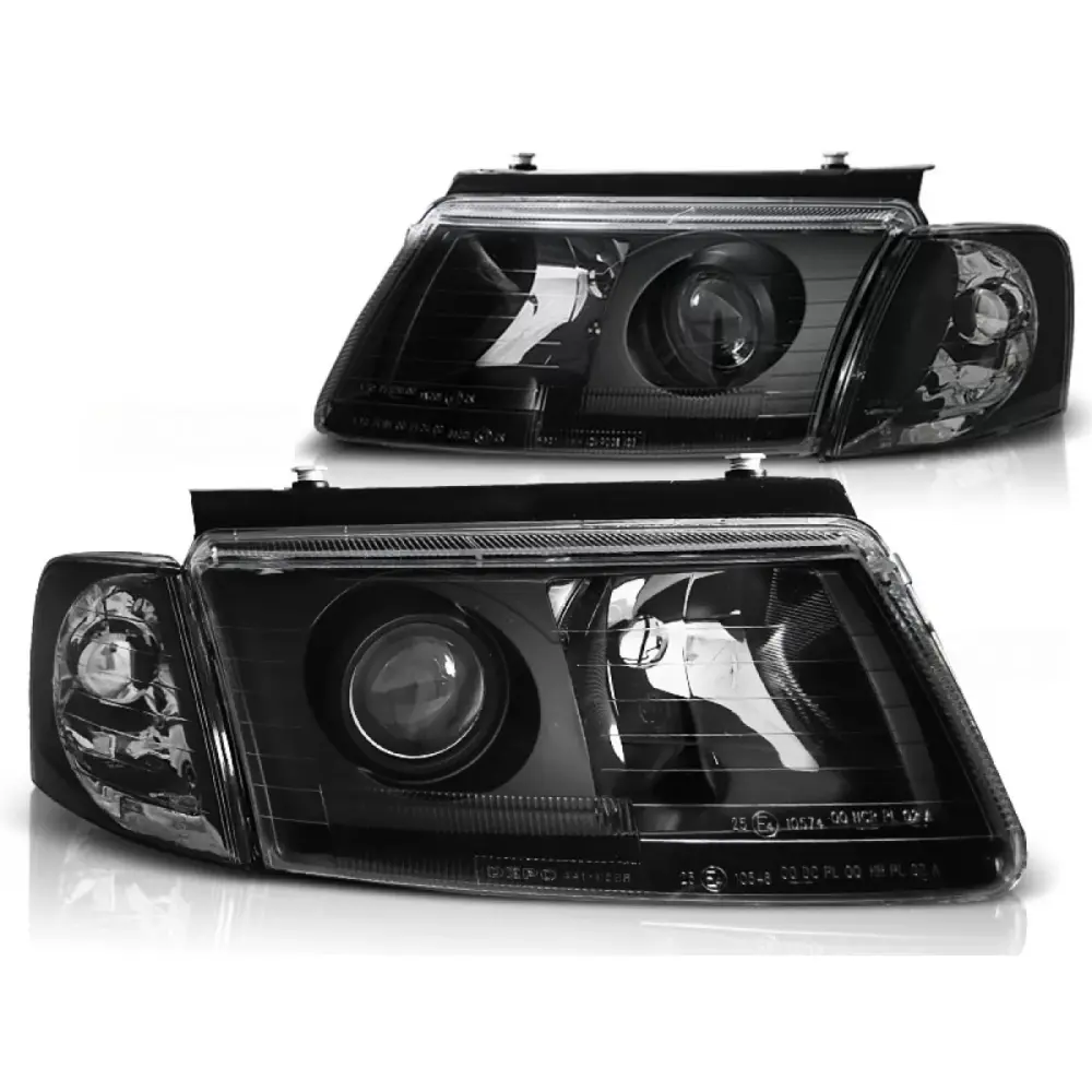 Fari Neri Anteriori per Volkswagen Passat B5 3B 11.96-08.00