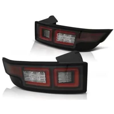 Fari Posteriori LED Neri per Land Rover Range Rover Evoque 11-18