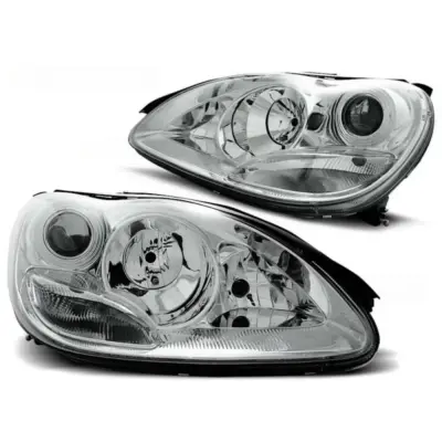 Fari Tuning Anteriori Sinistro e Destro per Mercedes Classe S W220 2002-2005