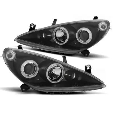 Fari Tuning Anteriori Sinistro e Destro per Peugeot 307 04.2001-06.2005