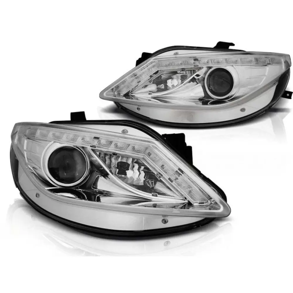Fari Tuning Anteriori Sinistro e Destro per Seat Ibiza 6J 2008-2012