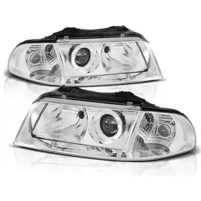 Fari Tuning con Lenti Anteriore Sinistro e Destro per Audi A4 B5 1999-2000