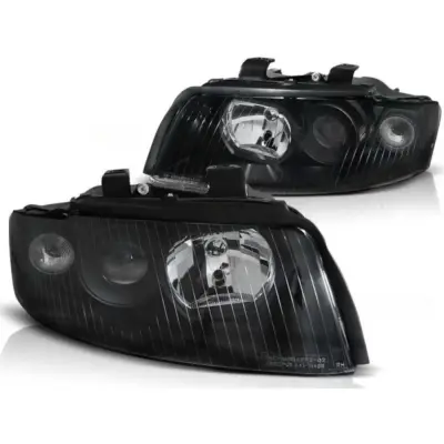 Fari Tuning con Lenti Anteriori Sinistro e Destro per Audi A4 B6