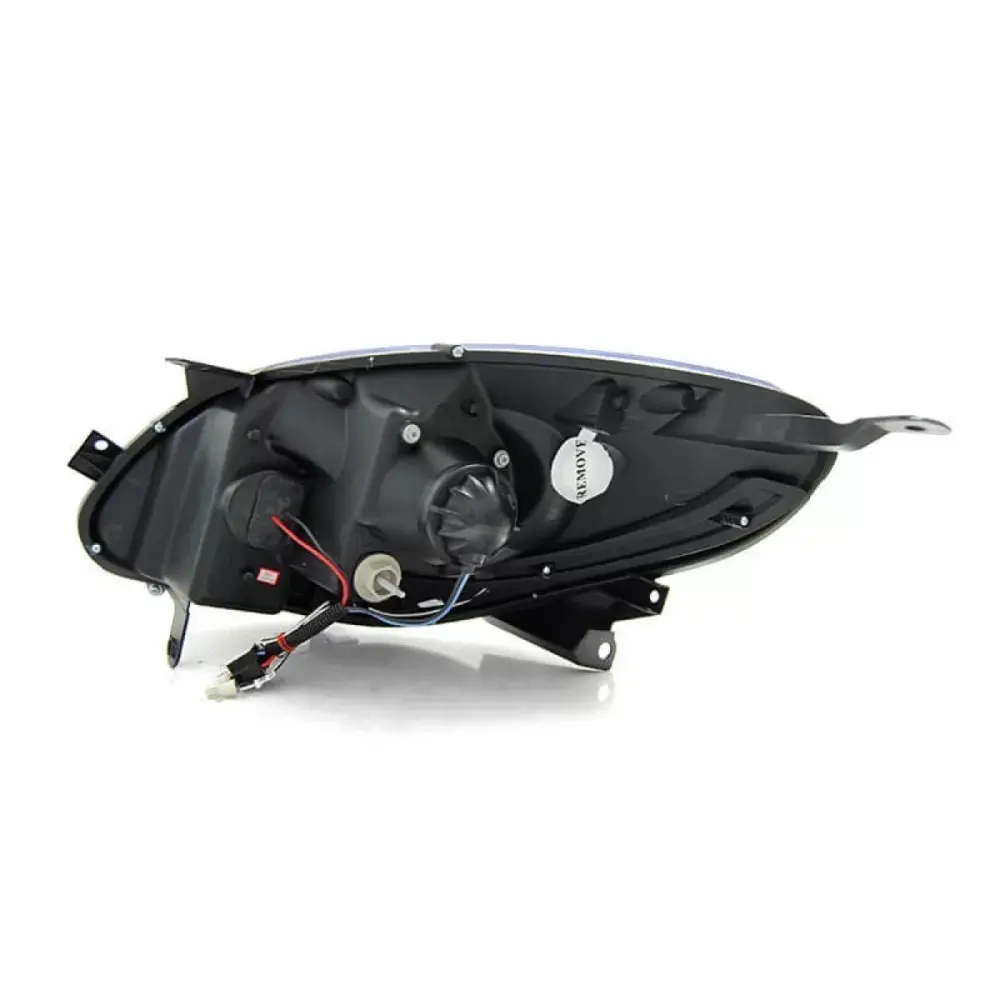 Fari Tuning con Luci Diurne Neri Anteriori Sinistro e Destro per Renault Twingo