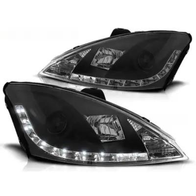Fari Tuning con Luci LED Anteriore Sinistro e Destro per Ford Focus MK1