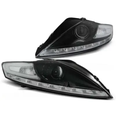 Fari Tuning con Luci LED Anteriore Sinistro e Destro per Ford Mondeo 07-10