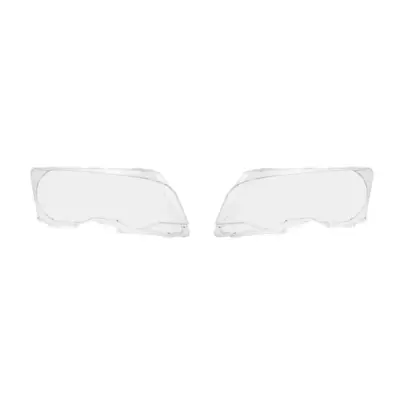 Fari Vetro Anteriore Sinistro e Destro per BMW Serie 3 E46 Coupe Cabrio