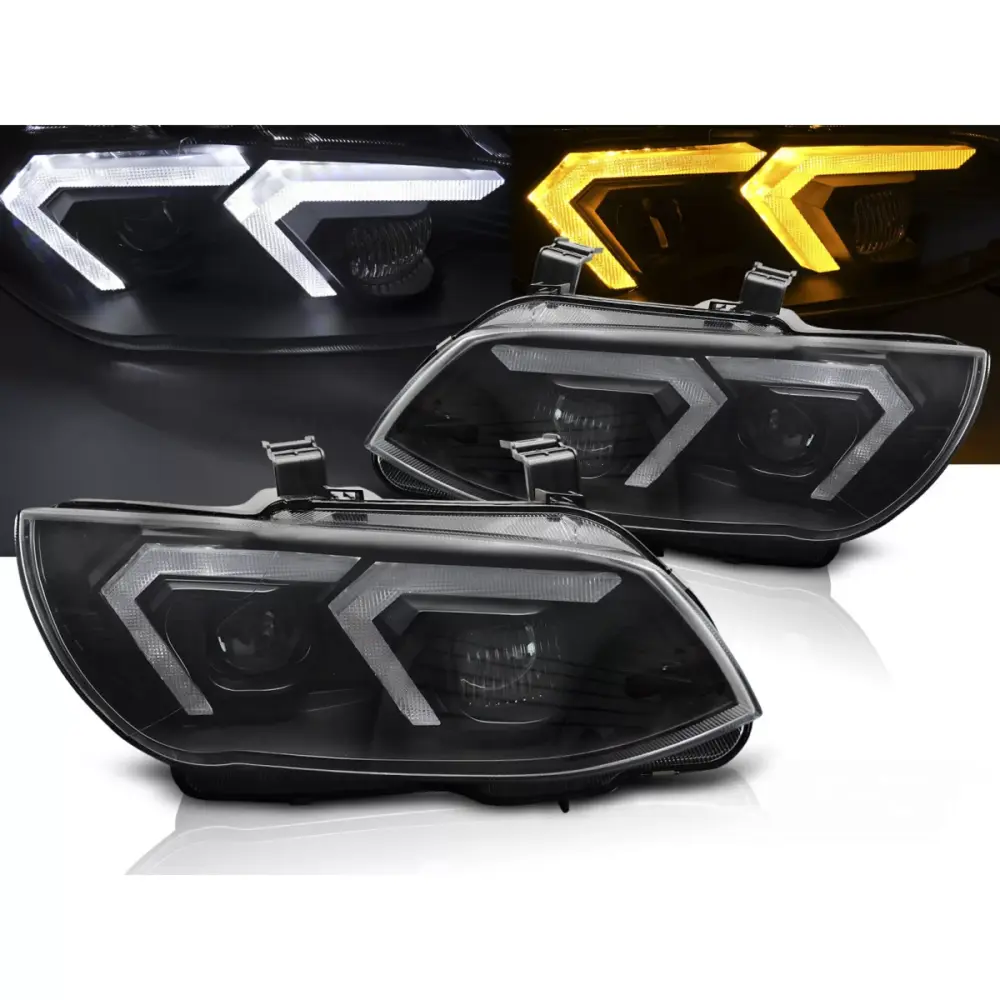 Fari Xenon Neri Anteriori per BMW E92 E93 LCI 2010-2013