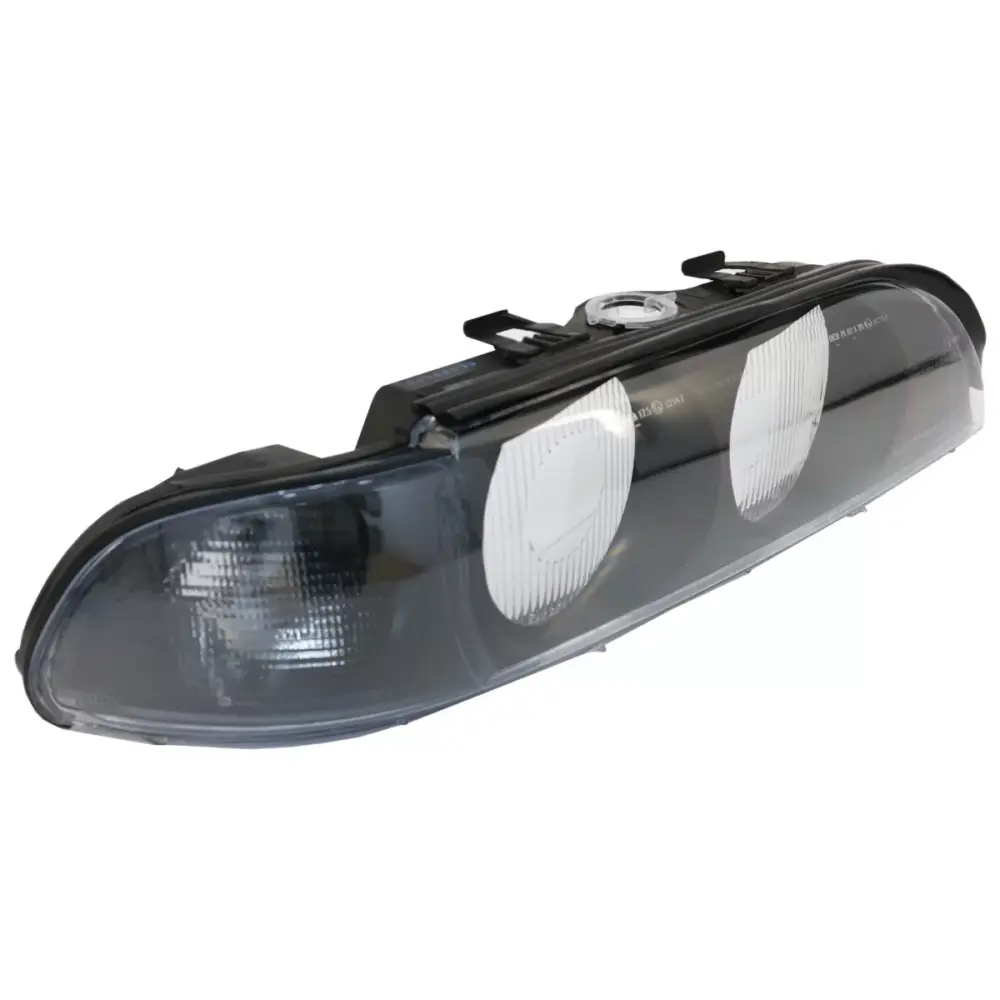 Faro Anteriore Destro Grigio Fumè per BMW Serie 5 E39 1995-2000