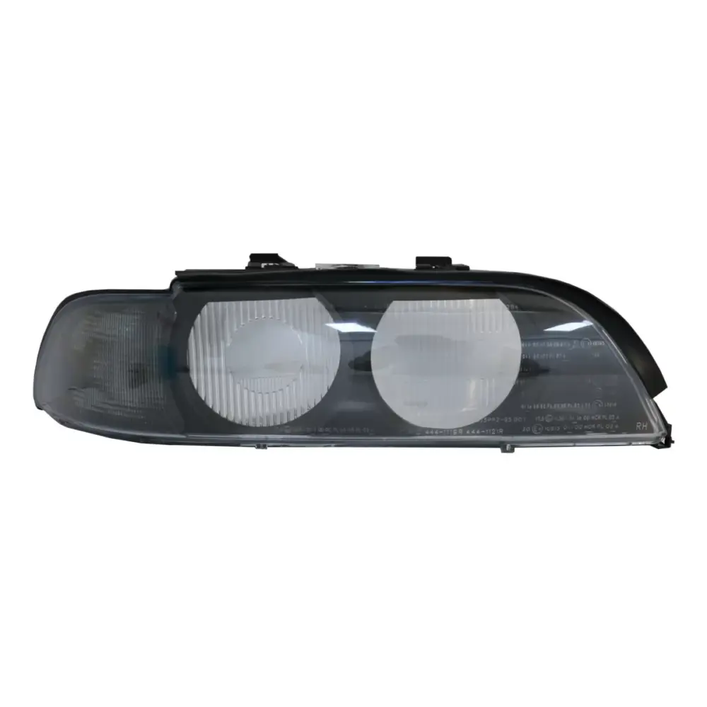 Faro Anteriore Destro Grigio Fumè per BMW Serie 5 E39 1995-2000