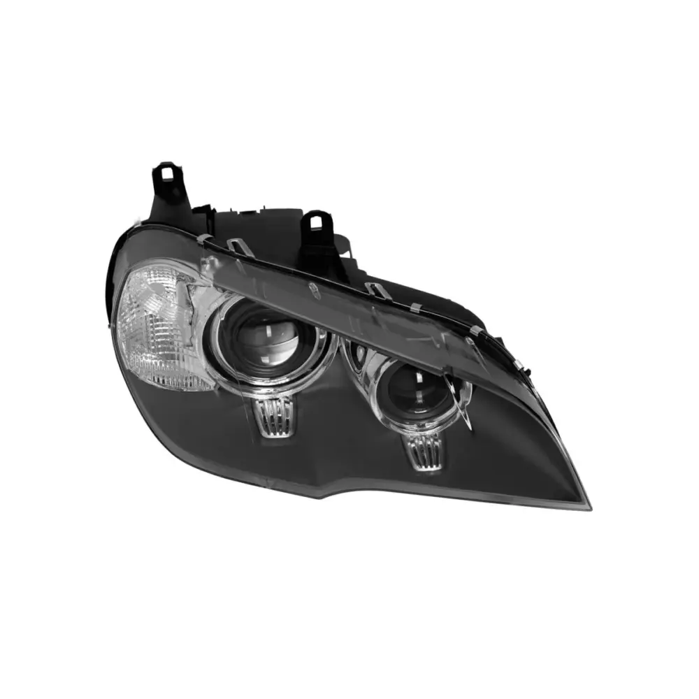 Faro Anteriore Destro Xenon Adattivo con Base Nera per BMW X5 E70 LCI 2011-2013