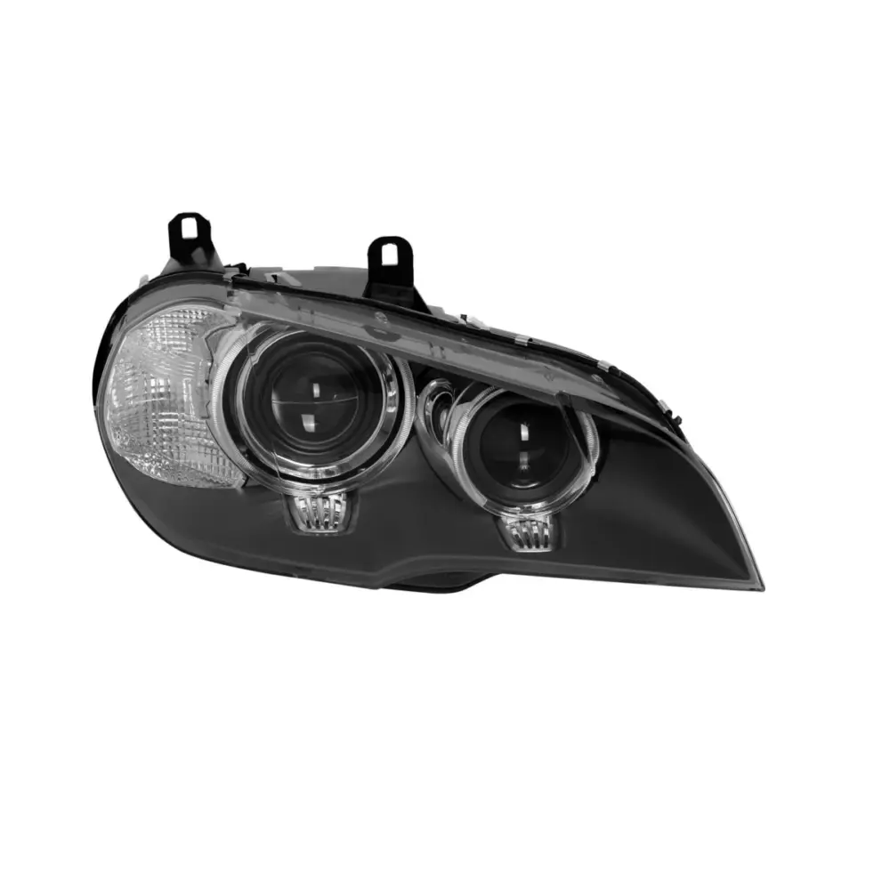 Faro Anteriore Destro Xenon Adattivo con Base Nera per BMW X5 E70 LCI 2011-2013
