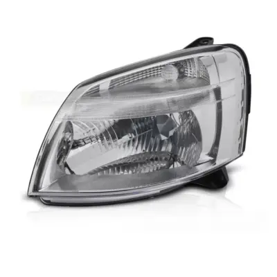 Faro Anteriore Sinistro Cromato per Peugeot Partner 02-10