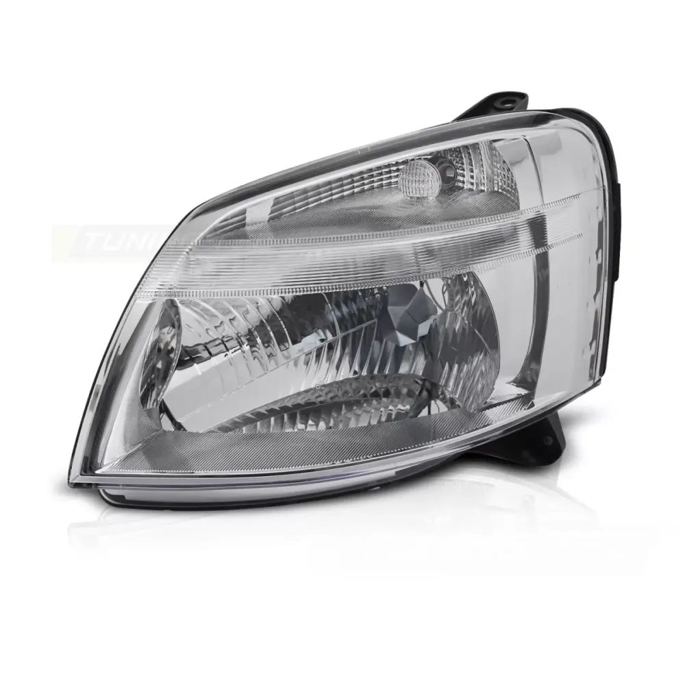 Faro Anteriore Sinistro Cromato per Peugeot Partner 02-10