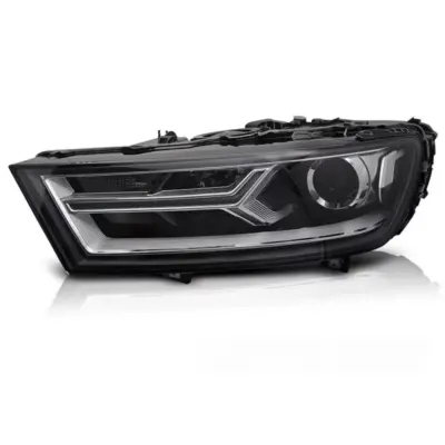 Faro Anteriore Sinistro Xenon Base Nera per Audi Q7 2015-2019