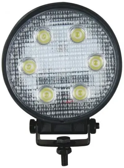 Faro lavoro LED rotondo resistente 9-32V illuminazione potente offroad camion