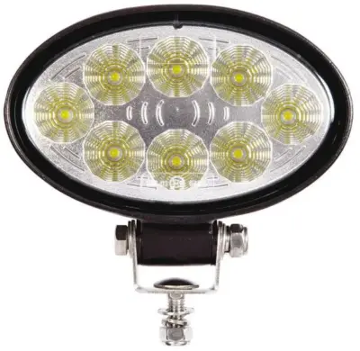 Faro lavoro ovale a led 12-24V illuminazione potente resistente robusto