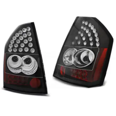 Faro Posteriore LED Nero per Chrysler 300c 300 2008-2010