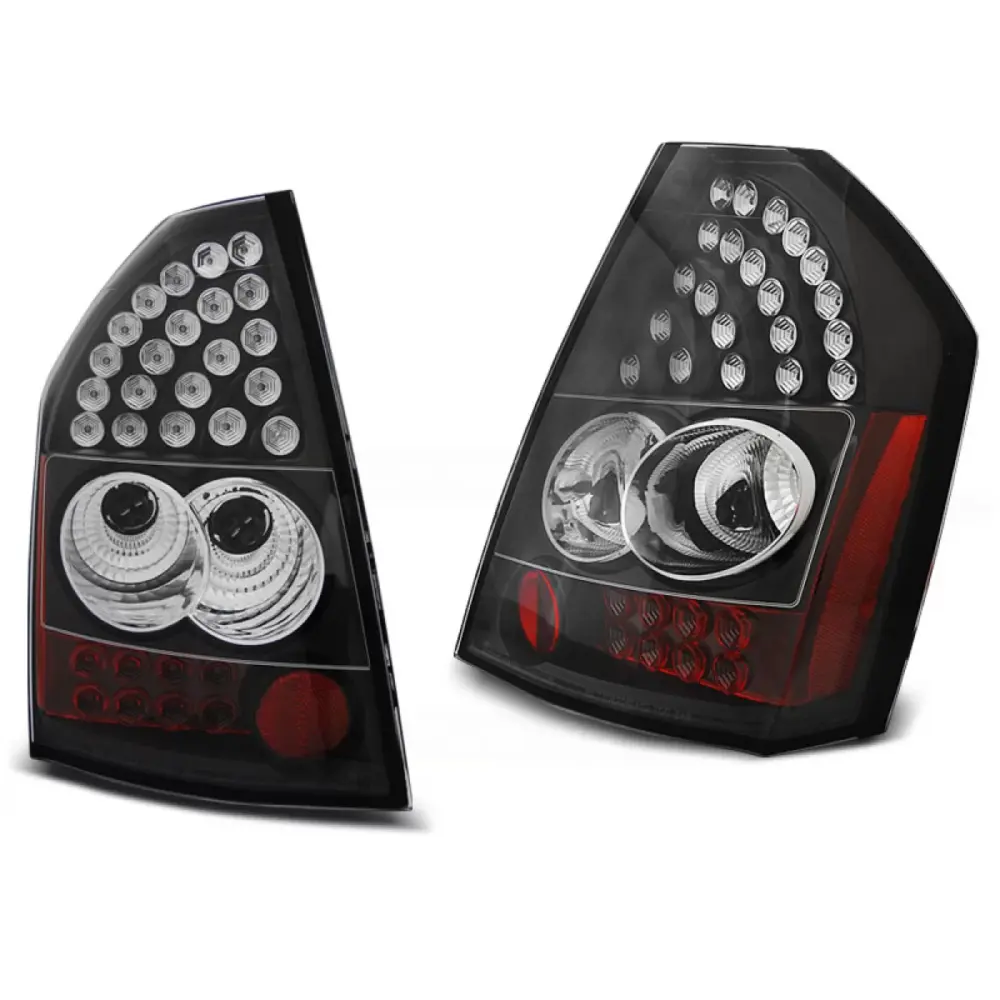 Faro Posteriore LED Nero per Chrysler 300c 300 2008-2010