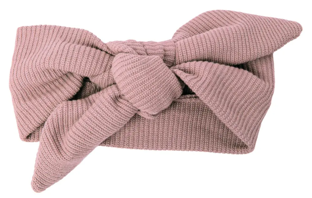 Fascetta capelli elastica rosa scuro accessorio moda donna ragazza