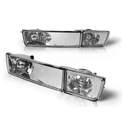 Fendinebbia Anteriore con Cornice Cromata per VW Golf 3 Vento