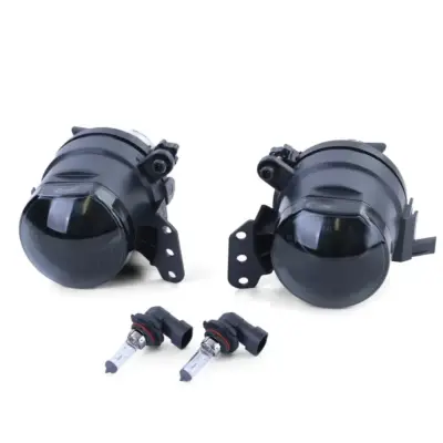 Fendinebbia Anteriore con Lente Nero Fumè per BMW Serie 5 E60 E61