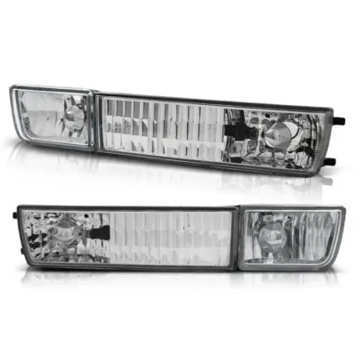 Fendinebbia Anteriore Cromato con Luci VW Golf 3 Vento