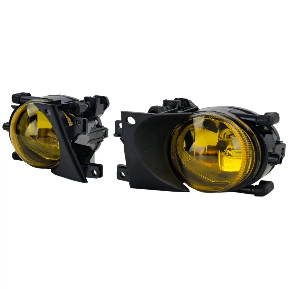Fendinebbia Anteriori Gialli Vetro Chiaro Coppia per BMW Serie 5 E39 00-04
