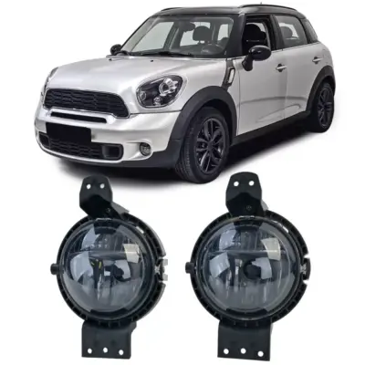 Fendinebbia con Luci Diurne Nero Fumé per Mini R60 R61 2010-2016