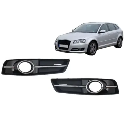 Fendinebbia Copri Griglia Laterale Anteriore per Audi A3 Facelift 8P1 2008-2012