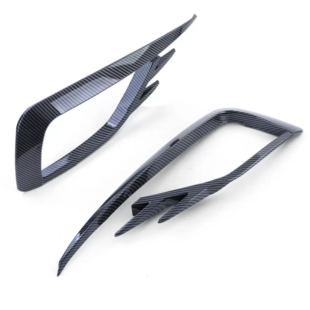 Fendinebbia Cornici Griglia Effetto Carbonio Lucido per VW Golf 7 17-20