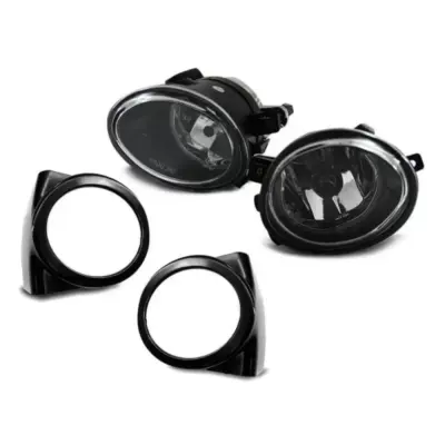 Fendinebbia M Technik con Copri per BMW Serie 3 E46 1998-2005 Dx+sx Cromato