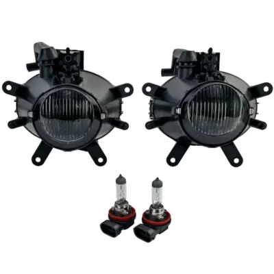 Fendinebbia Nero Fumé Anteriore per BMW Serie 3 E46 Berlina Touring 01-05